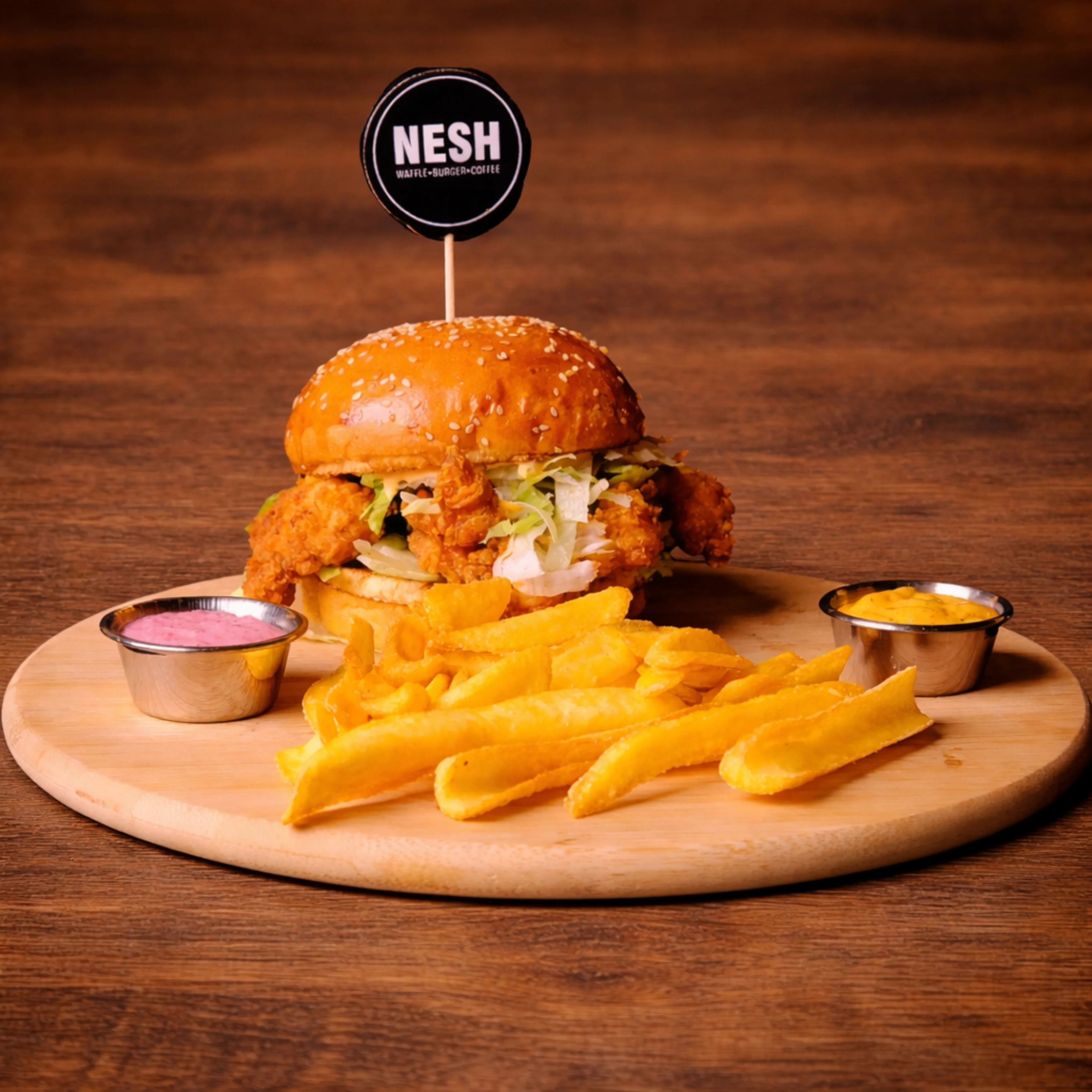 Hot Chicken Burger