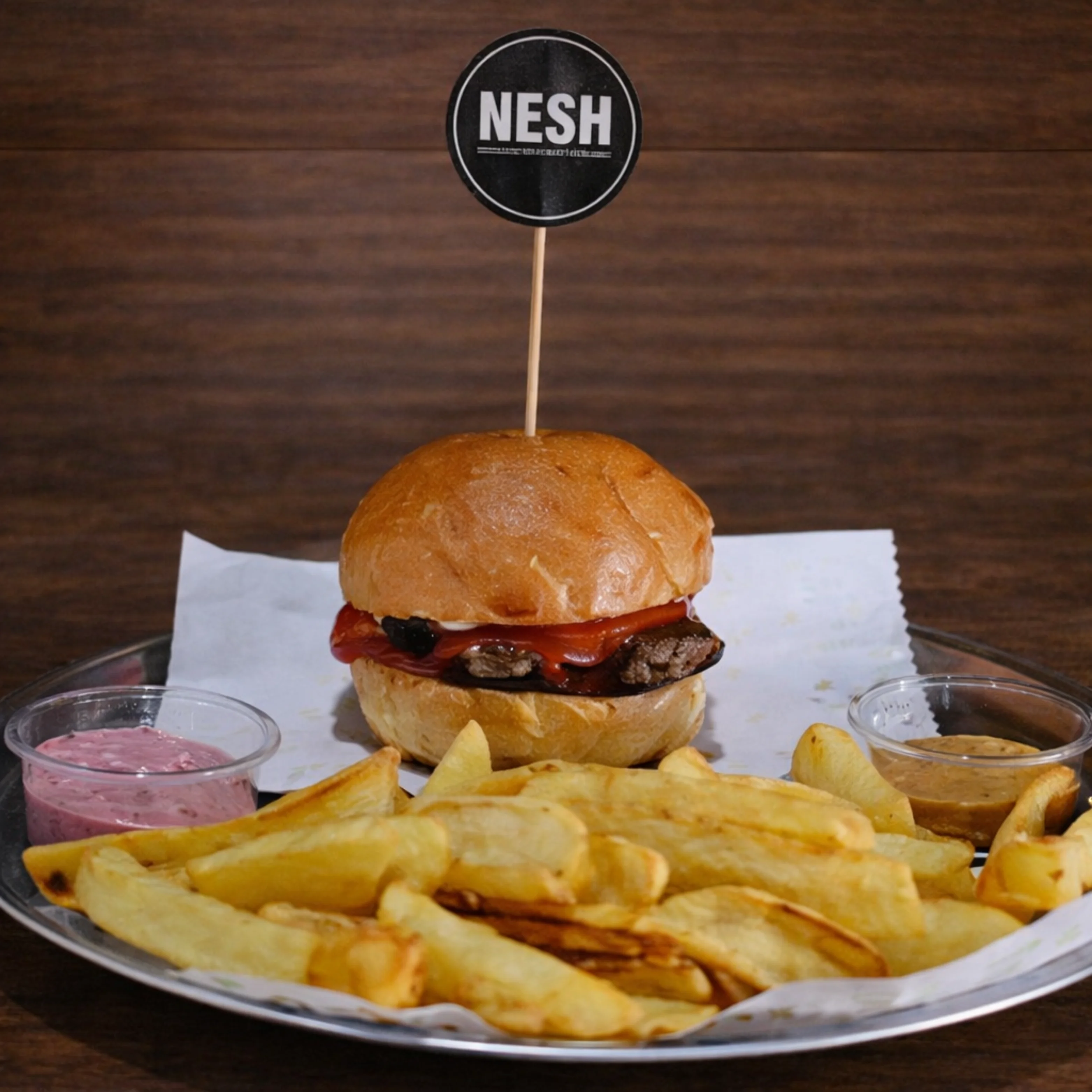 Kids Burger Menü
